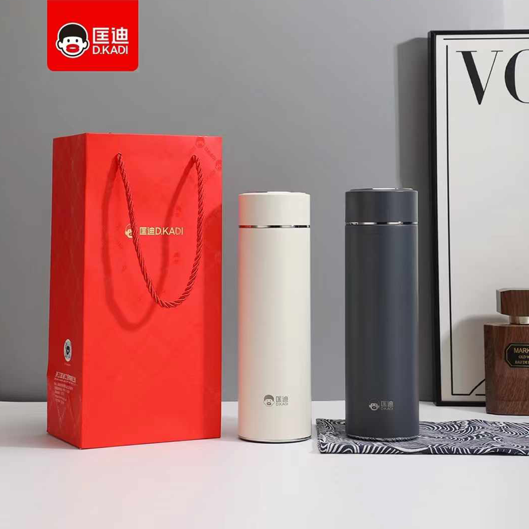 D.Kadi Vacuum Bottle 450ML - White - Image 2