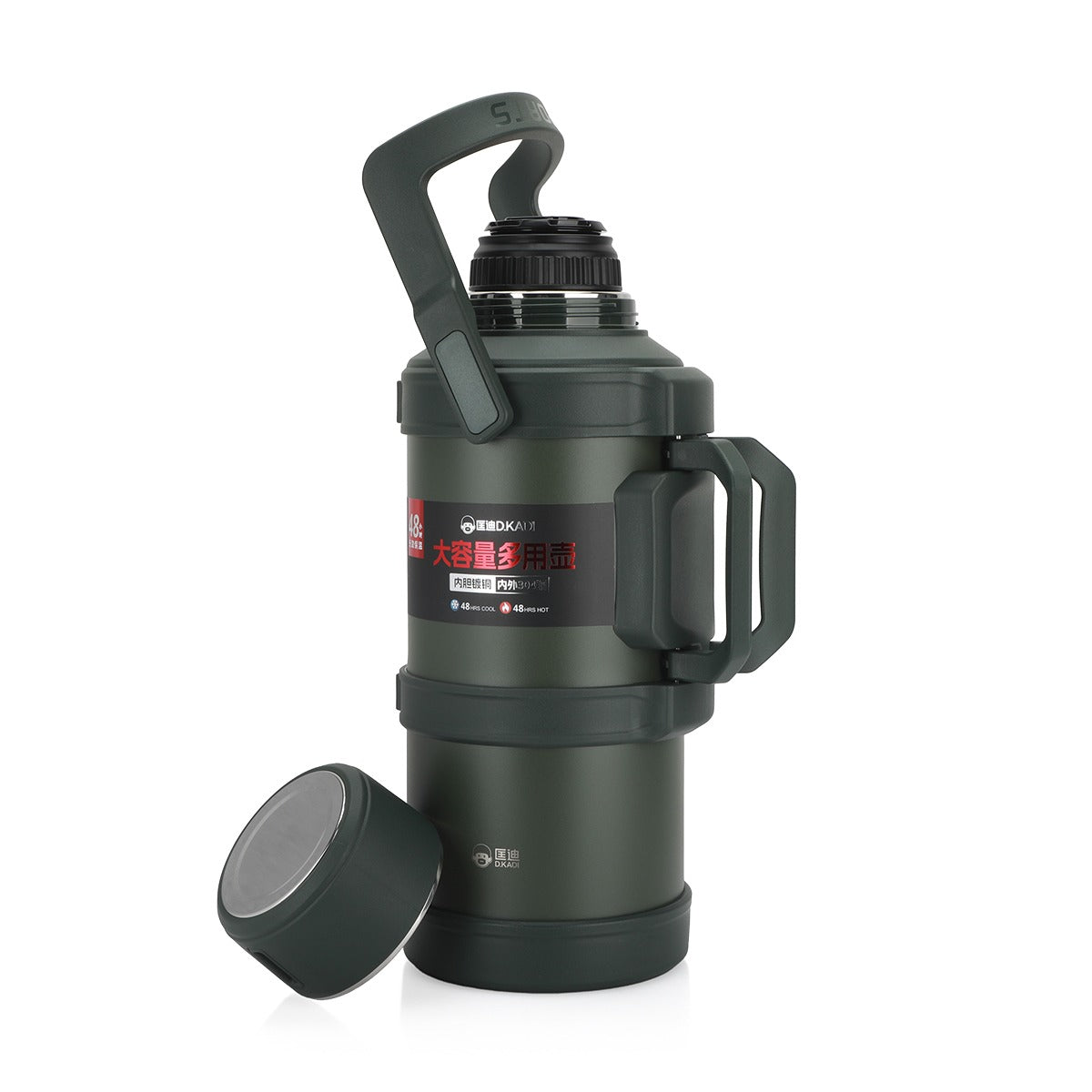 D.kadi KD9104 Vacuum Bottle 4L - Green - Image 5