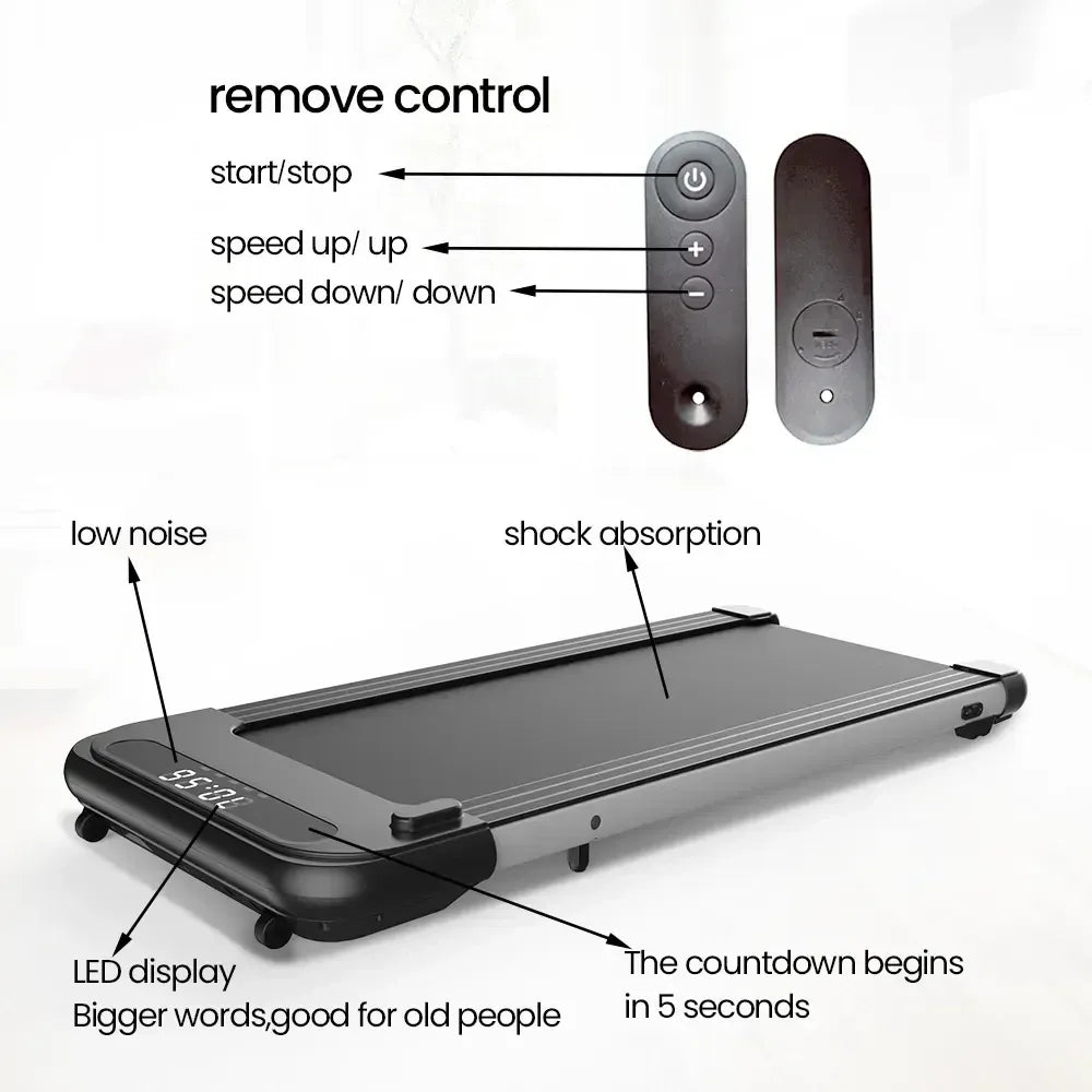 Black Bull UMWP102 Walking Pad Foldable Treadmill - Image 4