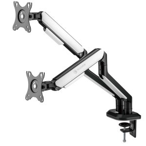 Sades Apep SA MS02 Dual Monitor Mount Arm Max Screen size 32inch 9KG Per ARM White