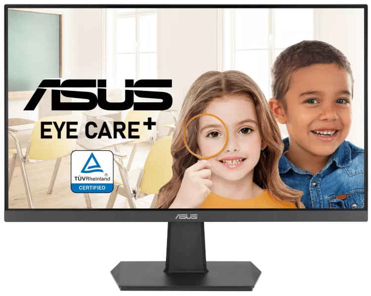 ASUS VA24EHF Eye Care Gaming Monitor – 24-inch (23.8-inch viewable), IPS, Full HD, Frameless, 100Hz, Adaptive-Sync, 1ms MPRT, HDMI, Low Blue Light, Flicker Free, Wall Mountable