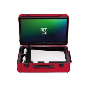 Indigaming POGA Lux Portable Gaming Monitor PlayStation PS5   Bright Red