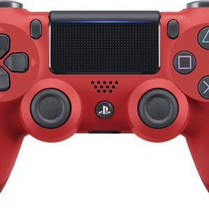 PlayStation 4 DualShock 4 Wireless Controller in a Vivid Red Color
