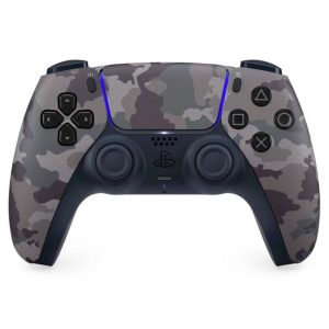 Sony PS5 DualSense Wireless Controller in Gray Camouflage