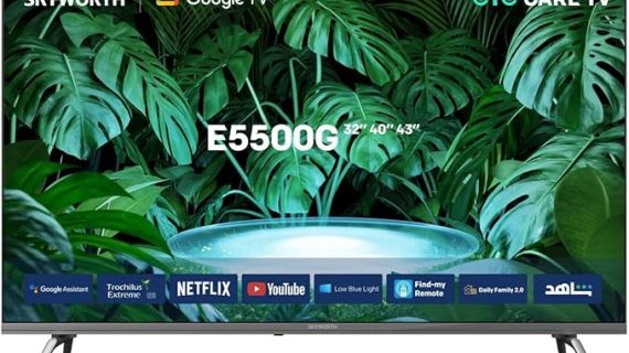 Skyworth 43" LED FHD Android Smart TV (LED-43E5500G) - Default Title