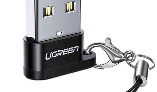 UGREEN USB-C to USB-A 2.0 bluetooth adapter (black) - Default Title